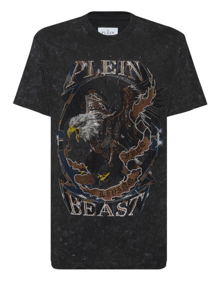T-shirt Round Neck LS With Stones