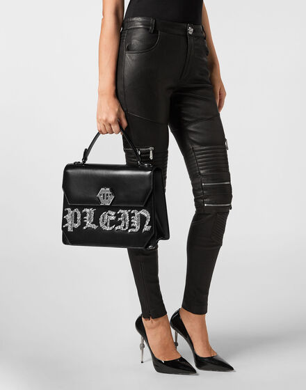 Superheroin Large Handle Bag Plein Stones Superheroin Large Handle Bag Plein Stones