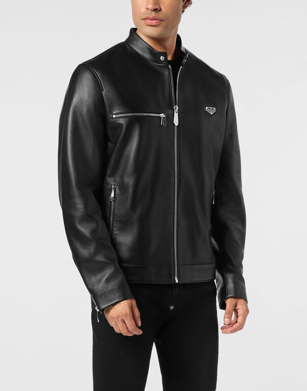 Leather Biker Jacket