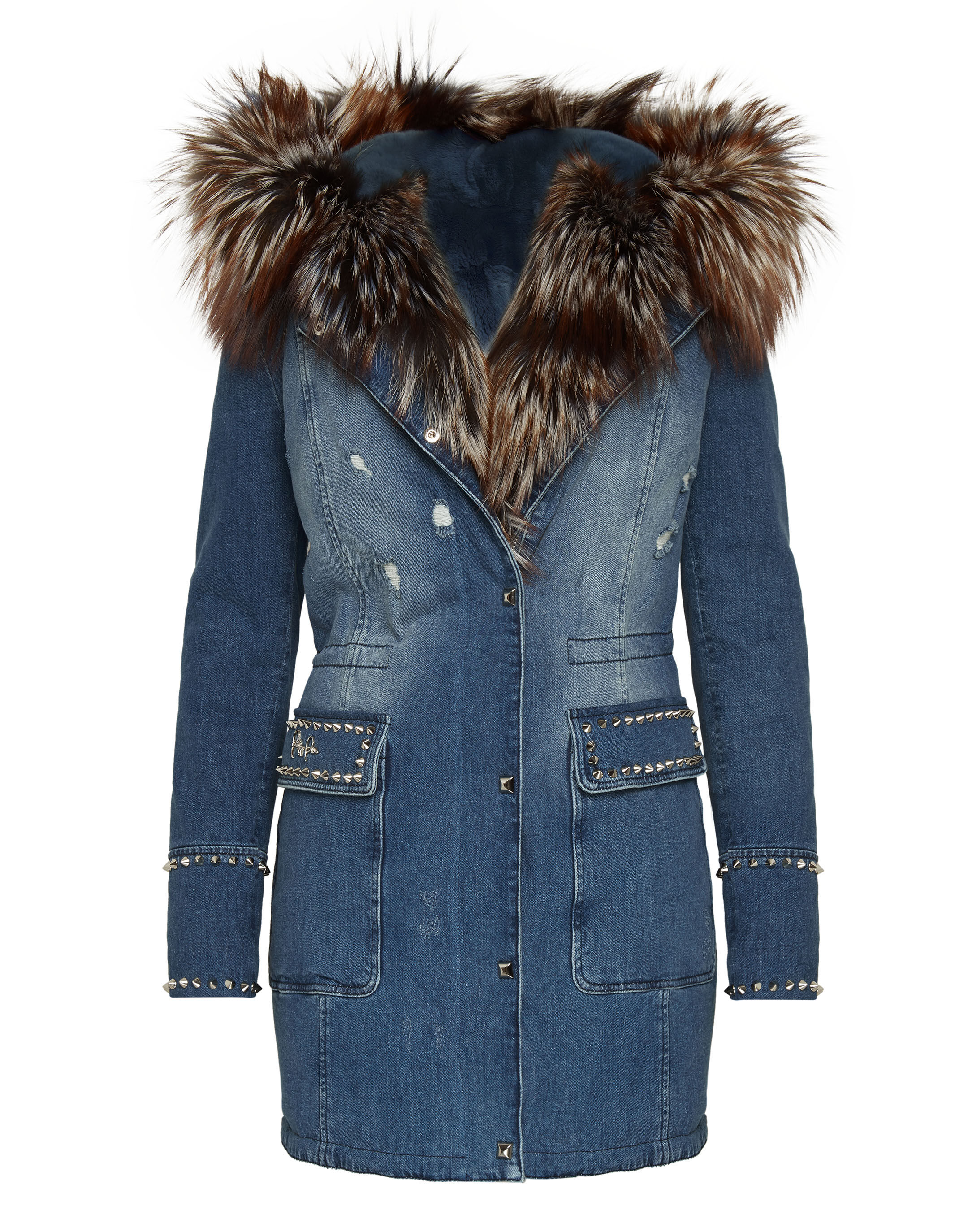 Demin coat top