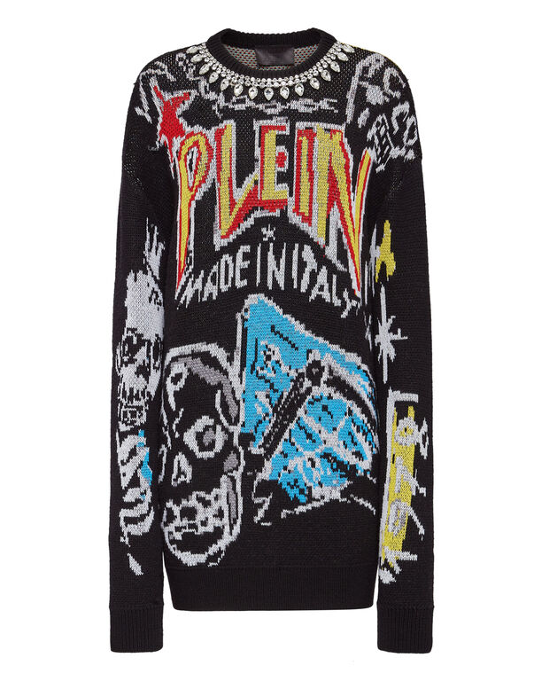 Pullover Round Neck LS Graffiti Pullover Round Neck LS Graffiti