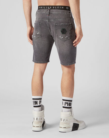 Denim Shorts Mykonos  Fit Destroyed