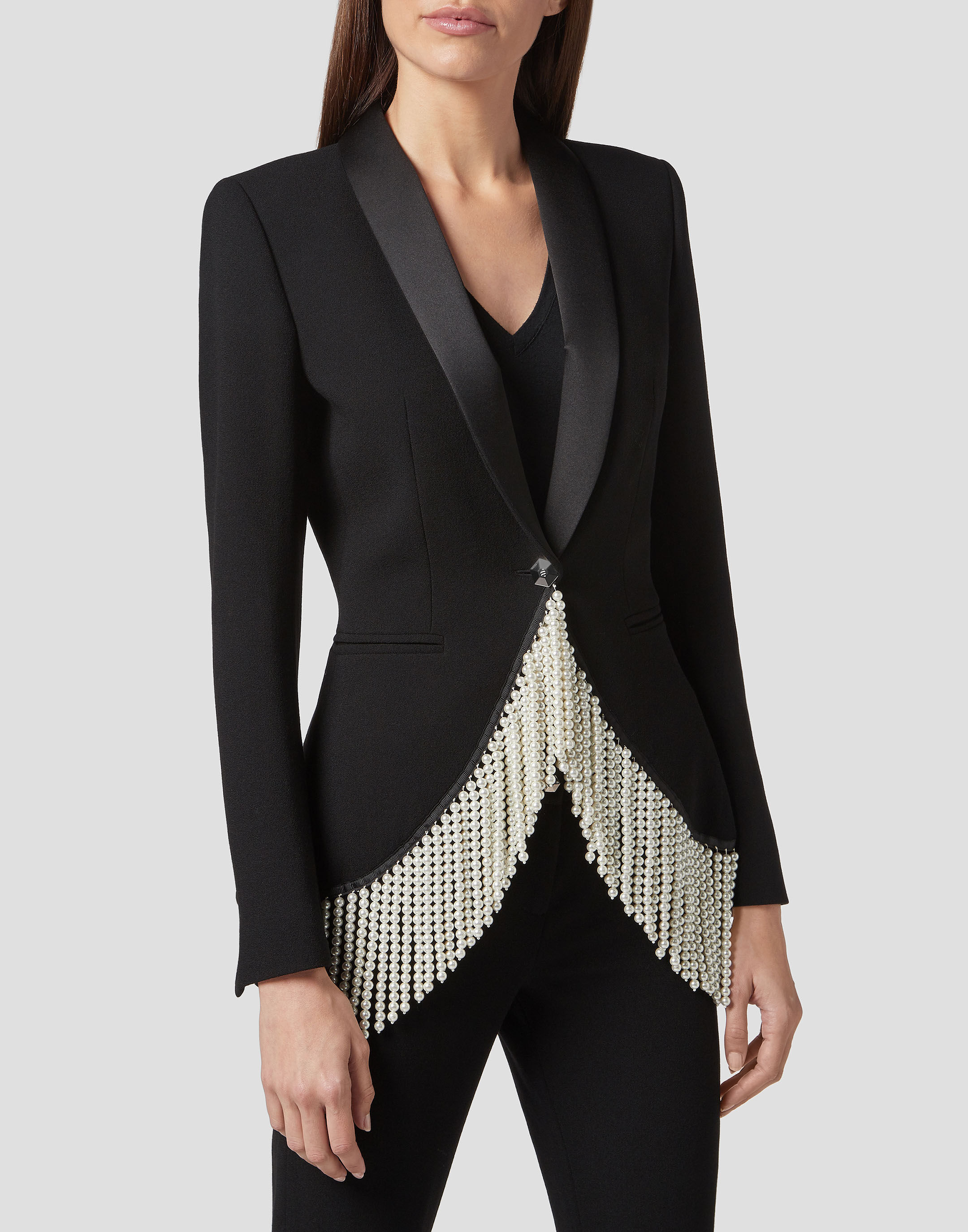 Blazer Fringe Philipp Plein Outlet