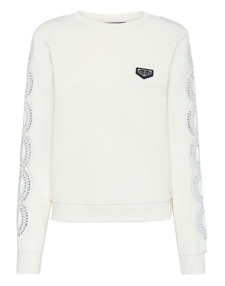 Sweatshirt LS Crystal Cable