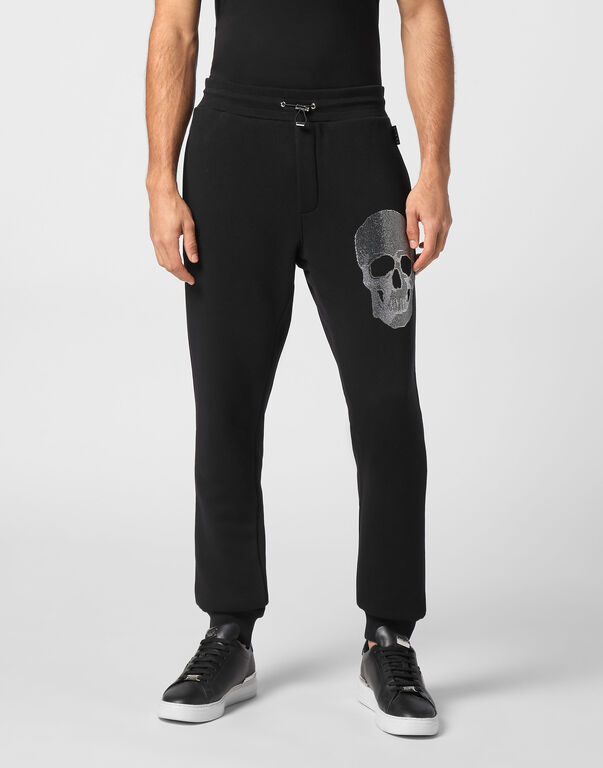 Jogging Trousers Skull strass