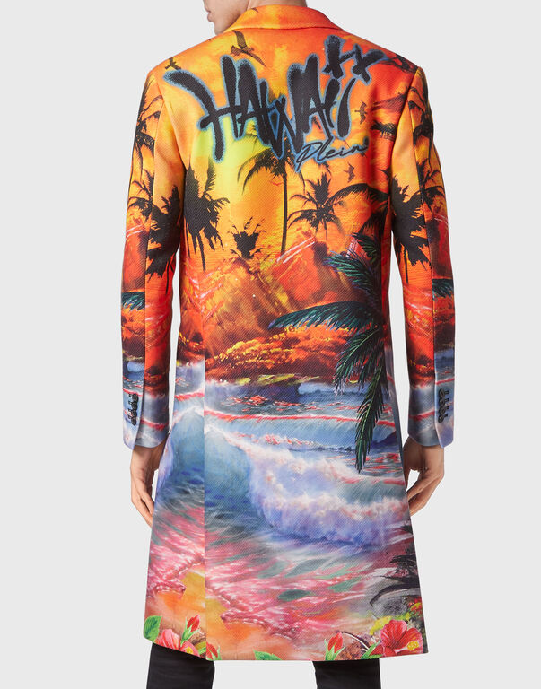 Wool Coat Long Hawaii