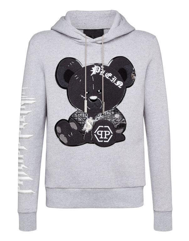 Hoodie Sweatshirt Mm Teddy Bear Philipp Plein Outlet