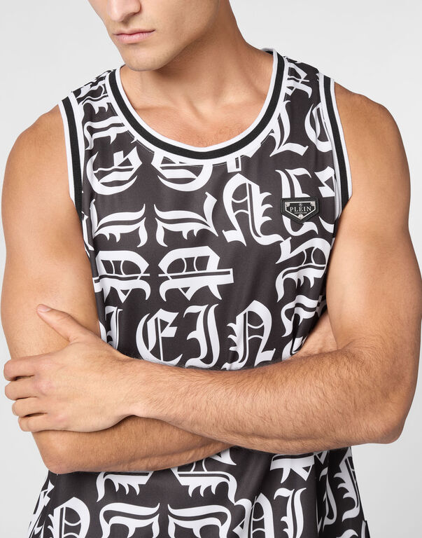 Basket Tank Top Gothic Plein