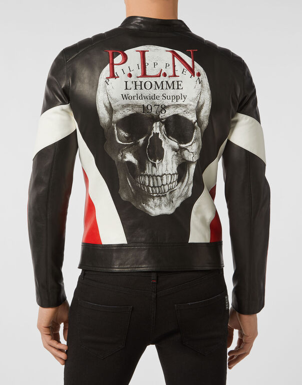 Leather Biker P.L.N.