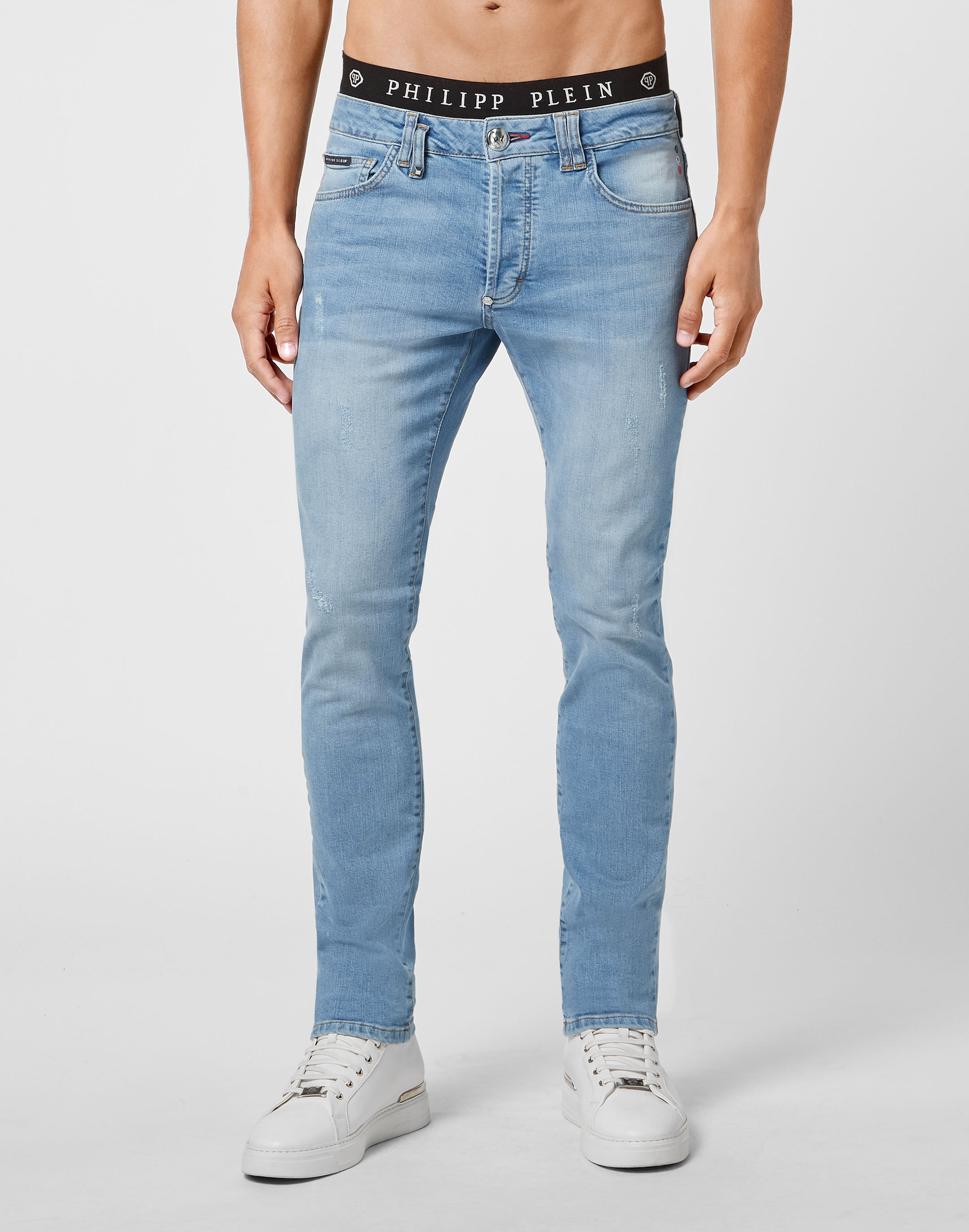 Philipp plein straight cut jeans deals