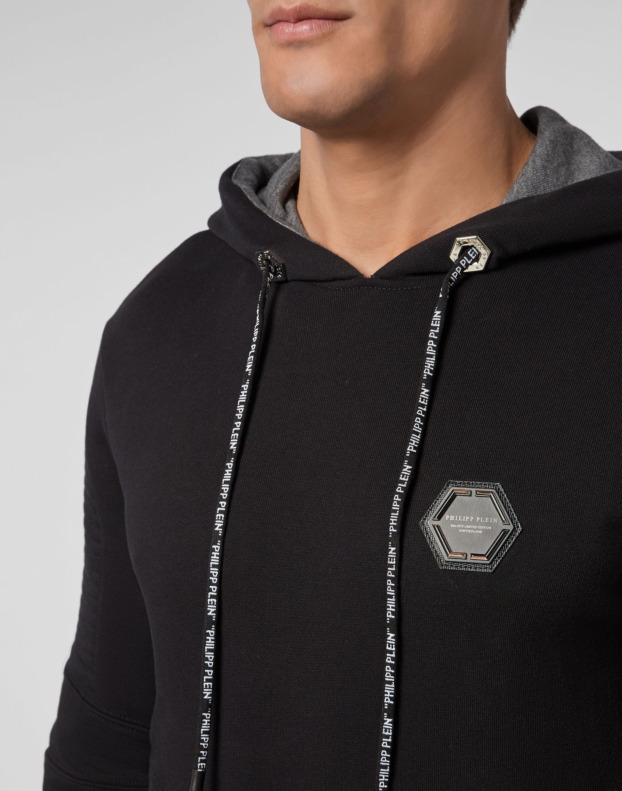 Skull statement hoodie on sale