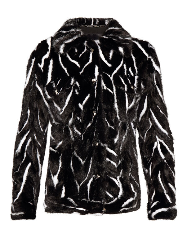 Fur Jacket "Black Soul"