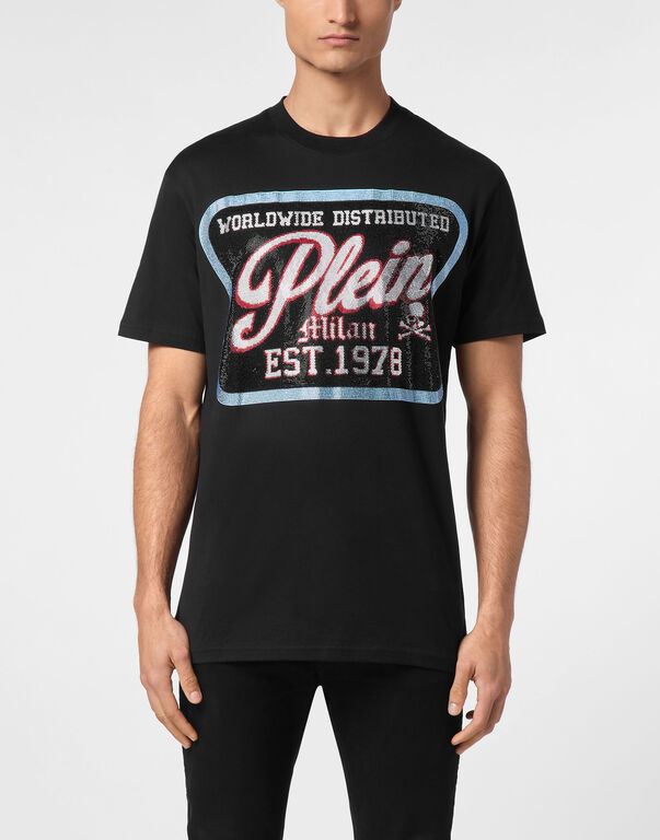T-shirt Round Neck SS With Patch