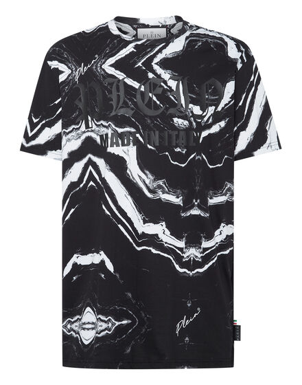 T-shirt Round Neck SS Marble