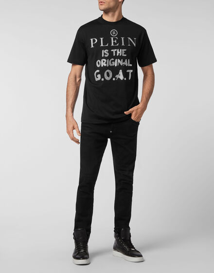 T-shirt Round Neck SS with Crystals