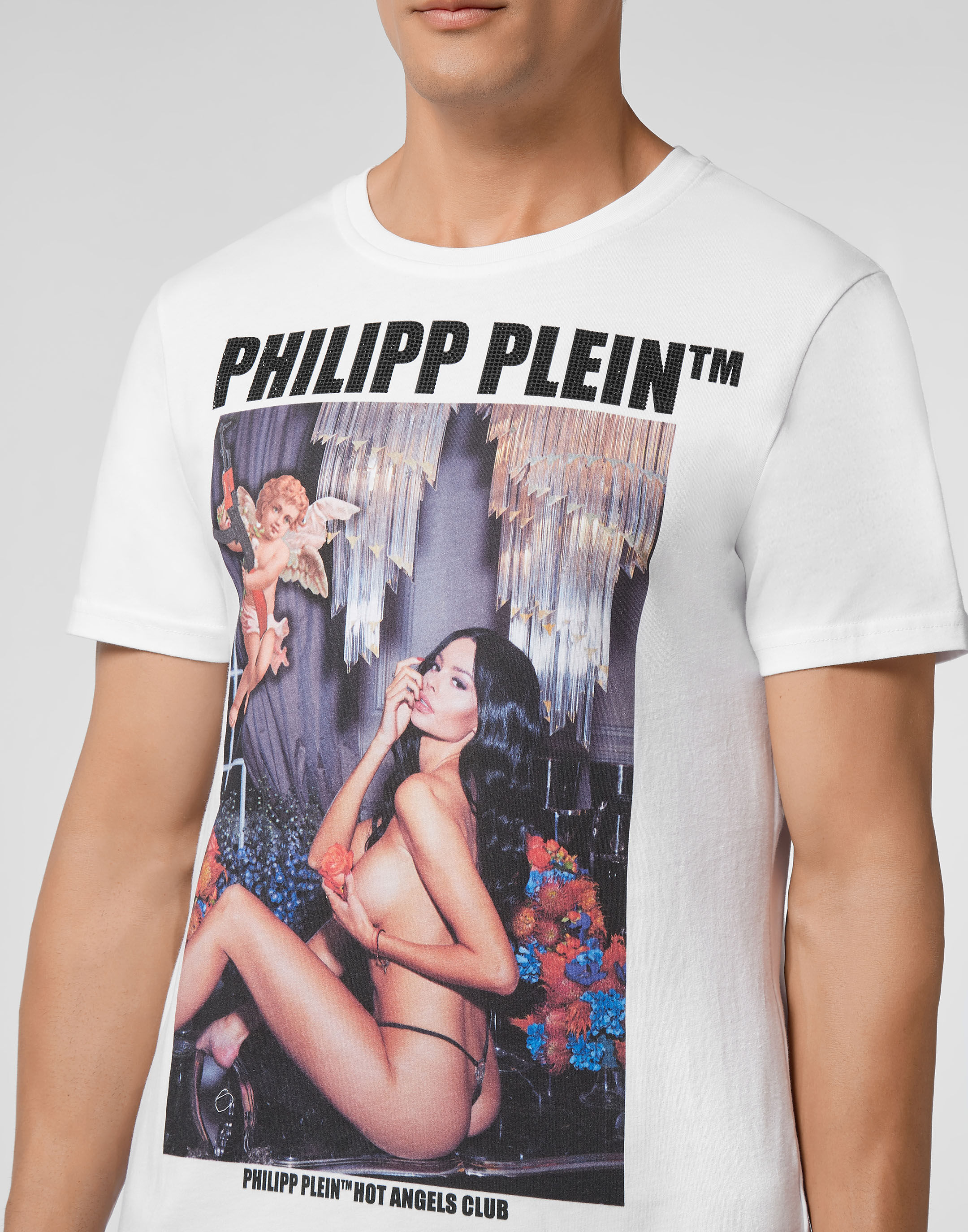 Philipp plein angel t shirt store