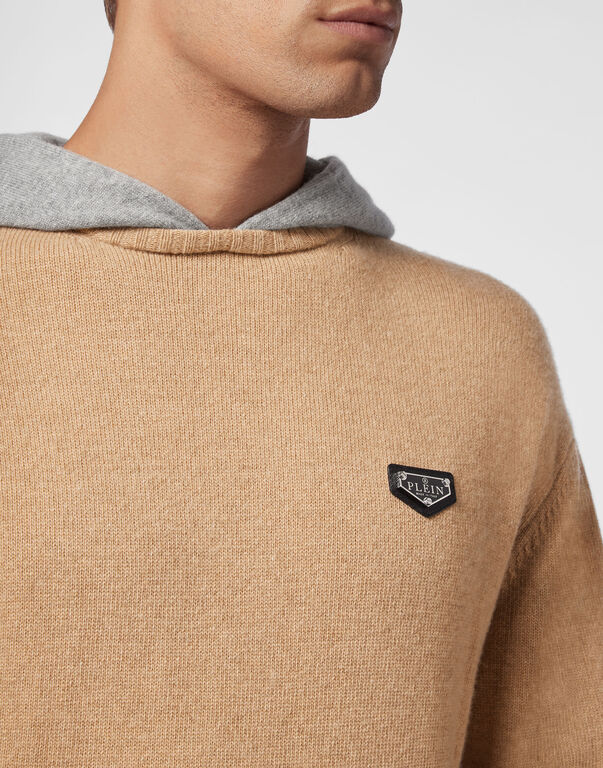 Cashmere Hoodie sweatshirt Iconic Plein