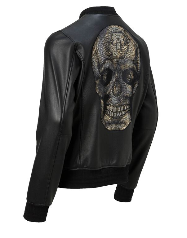 Louis Vuitton Luxury Brand Horror Skull Bomber Jacket - Tagotee
