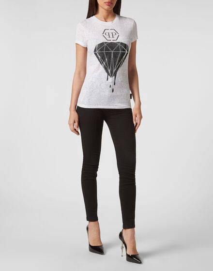 T-shirt Round Neck Sexy Pure Fit