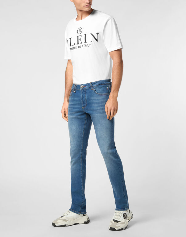 Denim Trousers Super Straight Cut Basic
