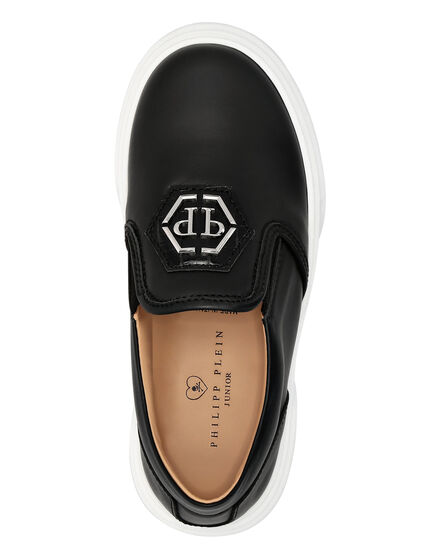 LEATHER SLIP ON HEXAGON
