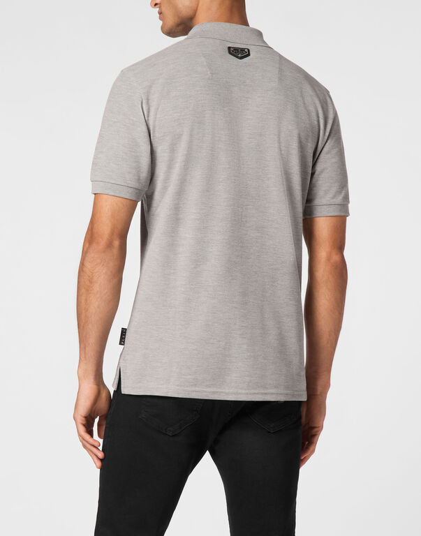 Pique Polo Shirt SS Skull&Bones