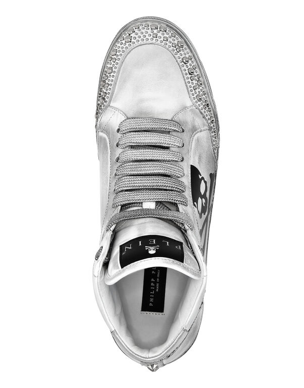 Nappa Leather Hi-Top Sneakers Studs Retrokickz TM