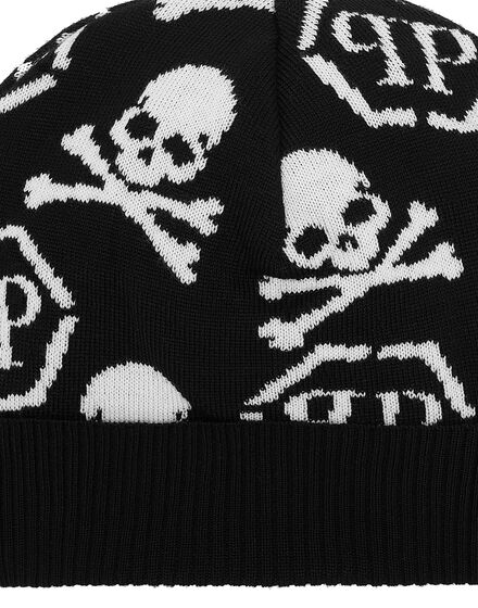 Wool Beanie Skull&Bones