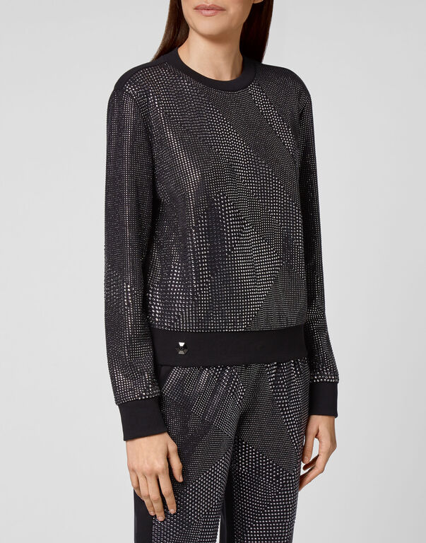 Sweatshirt LS Full Crystal