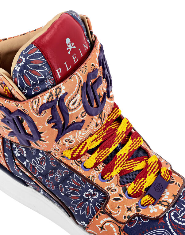 Hi-Top Sneakers Paisley