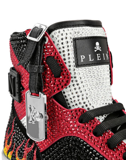 MONEY BEAST Hi-Top crystal  Flame