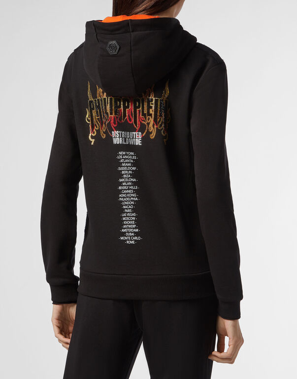 Hoodie sweatshirt Flame Hoodie sweatshirt Flame