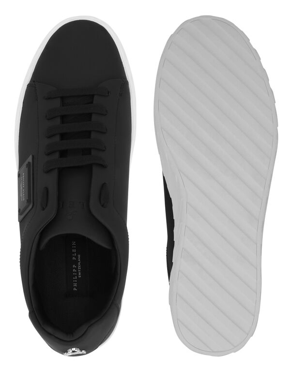 Nappa Leather Low-Top Sneakers Placca