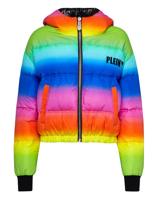 Rainbow Puffer Jacket