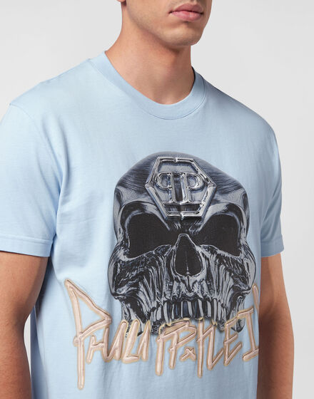 T-shirt Round Neck Skull