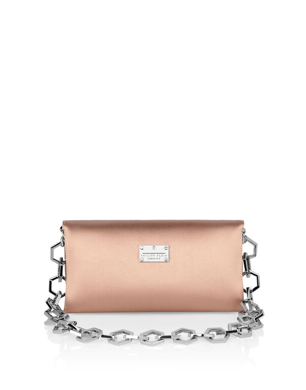 Satin Shoulder Bag Iconic Plein