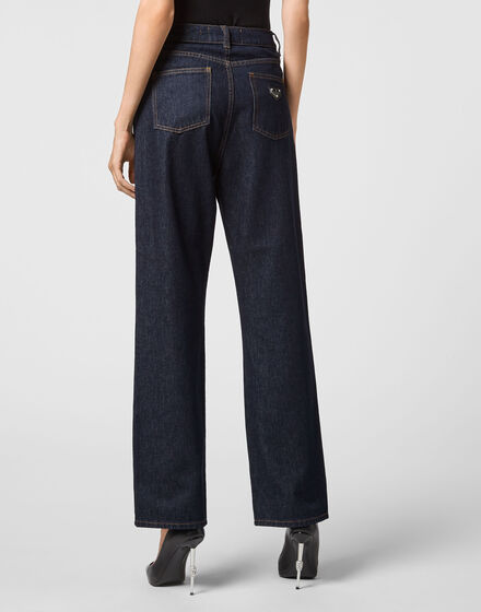 Denim Loose Fit Iconic Plein Denim Loose Fit Iconic Plein