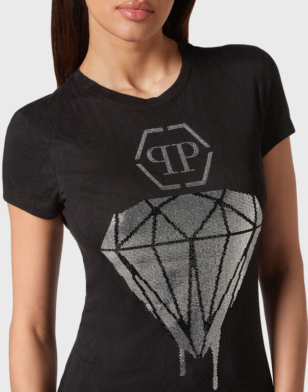 T-shirt Round Neck Sexy Pure Fit