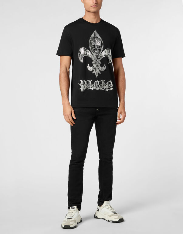 Round Neck T-Shirt Chrome