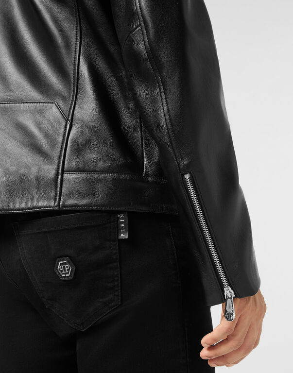 Leather Biker Jacket
