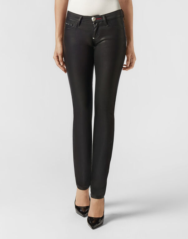 Leather Slim Trousers Original