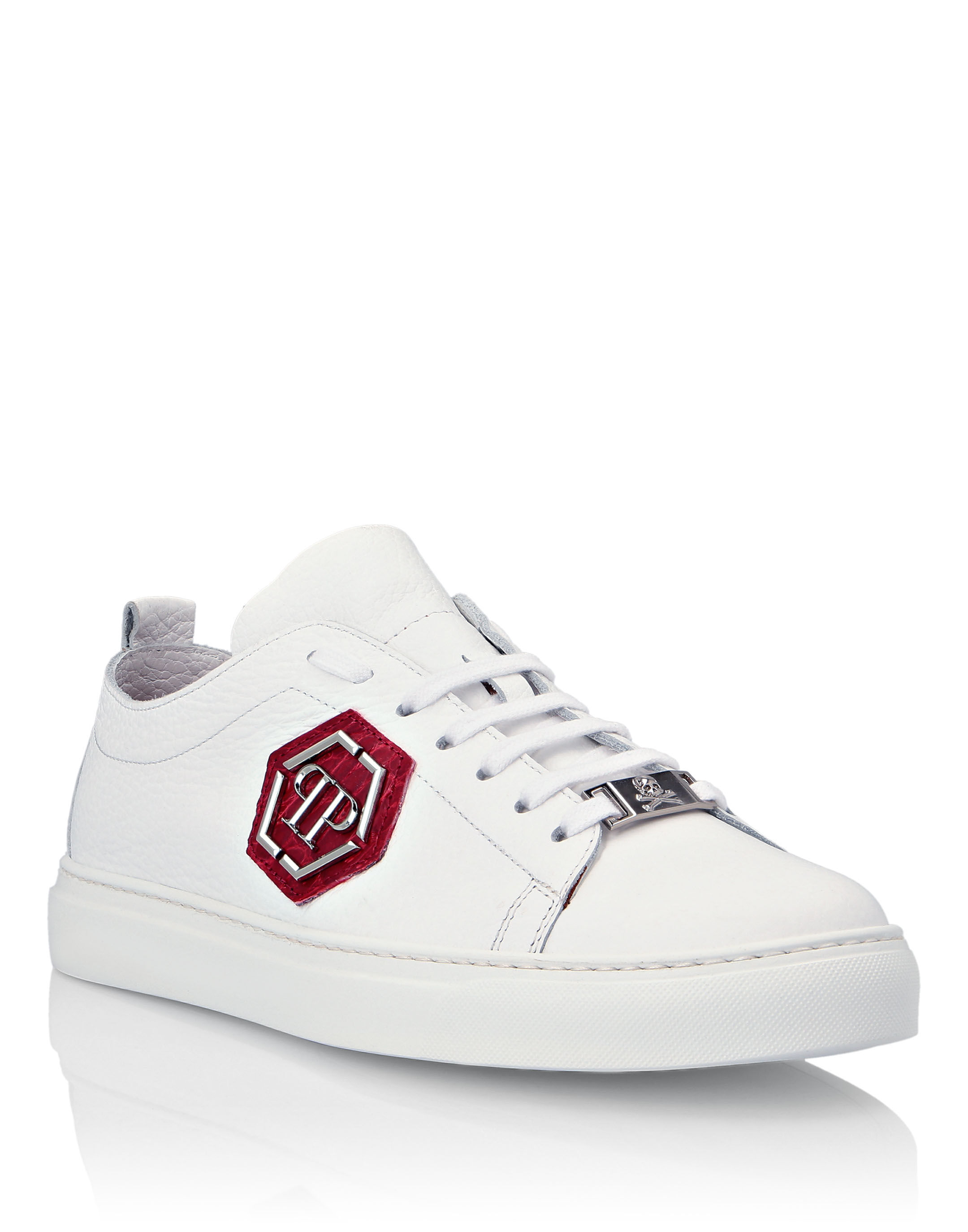 Crocodile Lo Top Sneakers Hexagon Philipp Plein Outlet