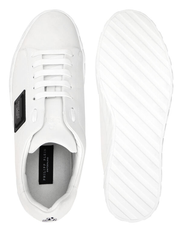 Nappa Leather Low-Top Sneakers Placca