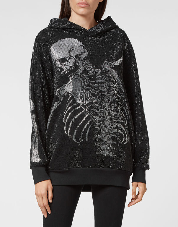 Hoodie sweatshirt Full Stones Skeleton