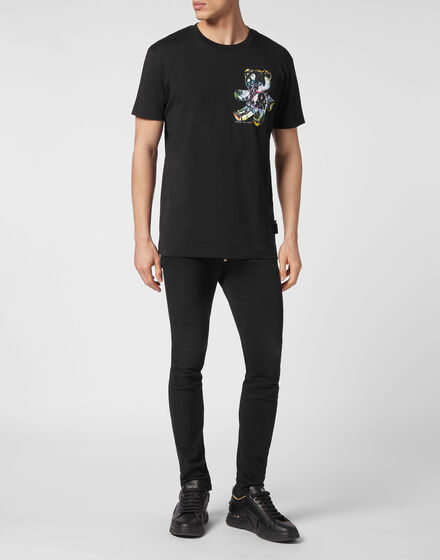 T-shirt Round Neck SS Teddy Glass