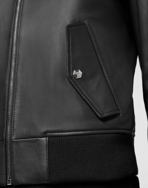 Bomber Leather Jacket