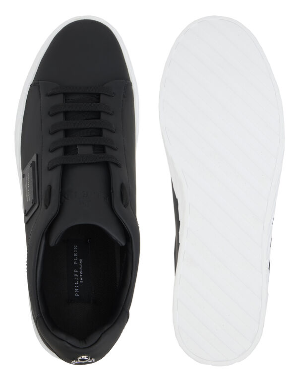 Nappa Leather Low-Top Sneakers Placca