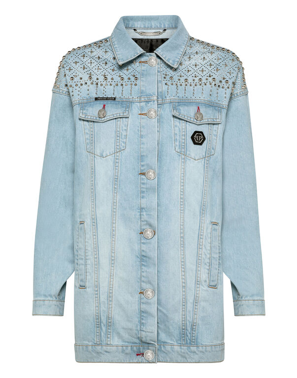 Denim Jacket Gothic Plein