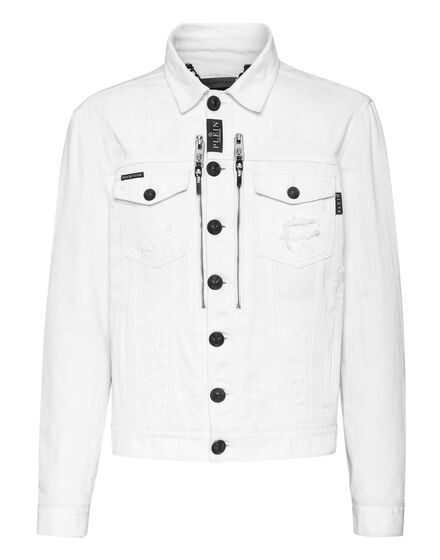 Denim Jacket Gothic Plein