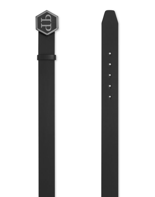 Leather Belt Hexagon Leather Belt Hexagon